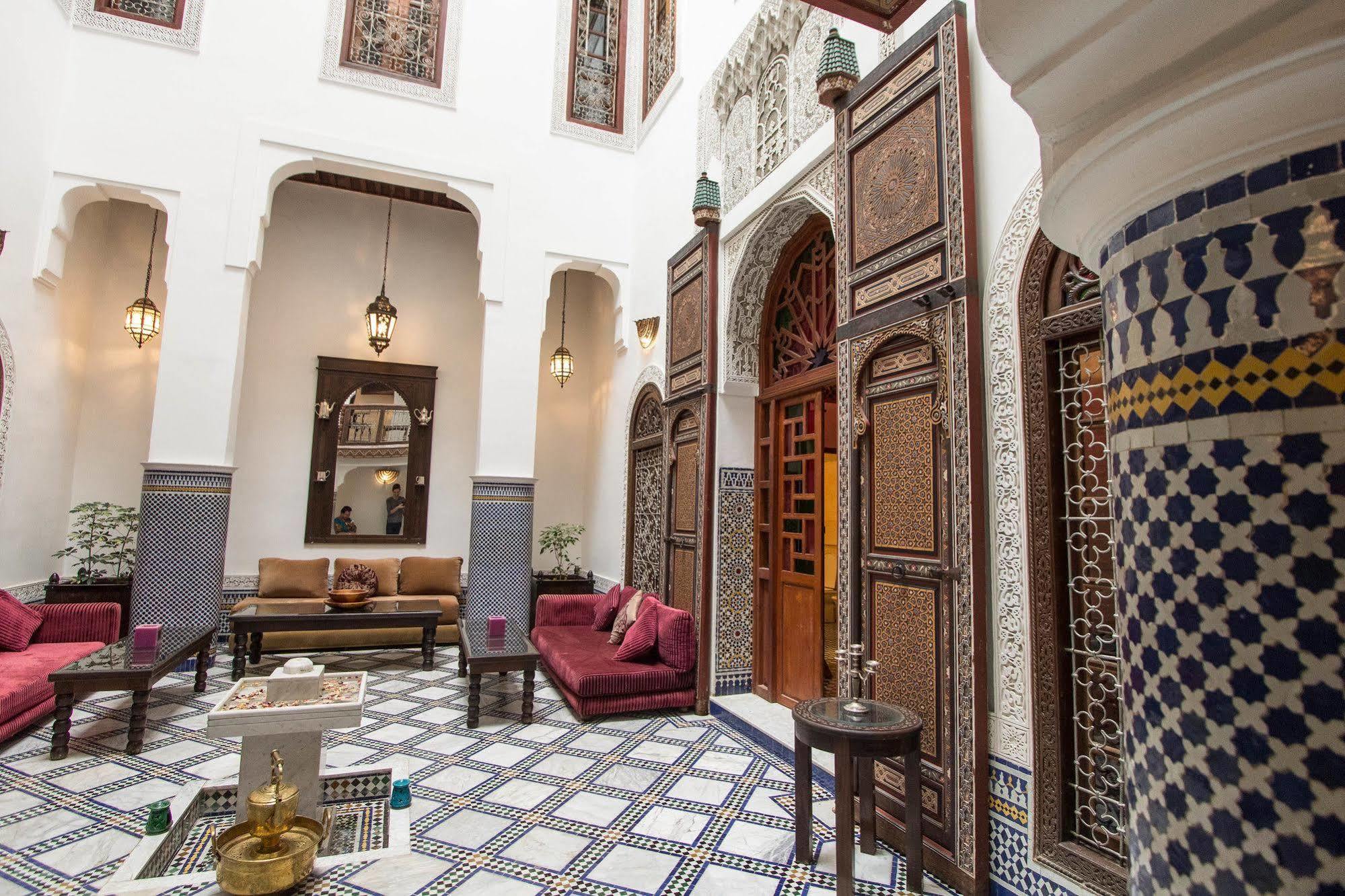 Riad Noujoum Medina Fès Exteriör bild